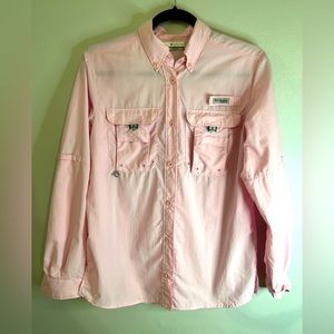Columbia PFG Women’s Pink Long Sleeve Shirt XS
